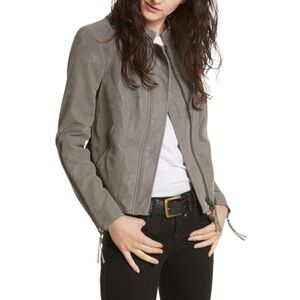 Free People Moto Biker Jacket